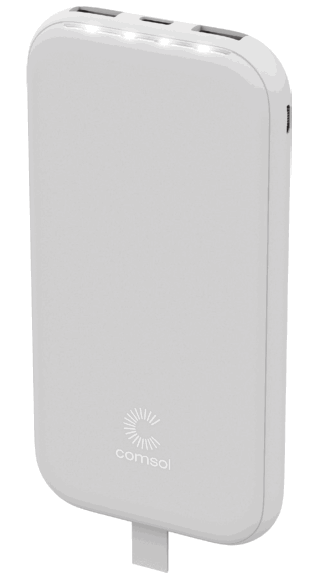comsol PBF10PK 10000mAh Dual Port Power Bank -