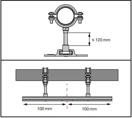 HILTI MSG-D 200 Fixed Points and Sliders