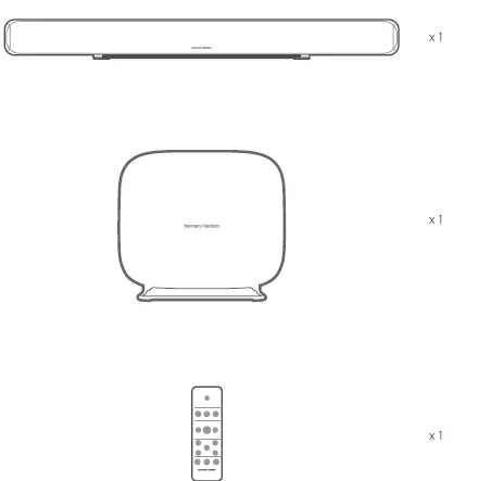 Harman Kardon Omni Bar+Wireless Soundbar 1
