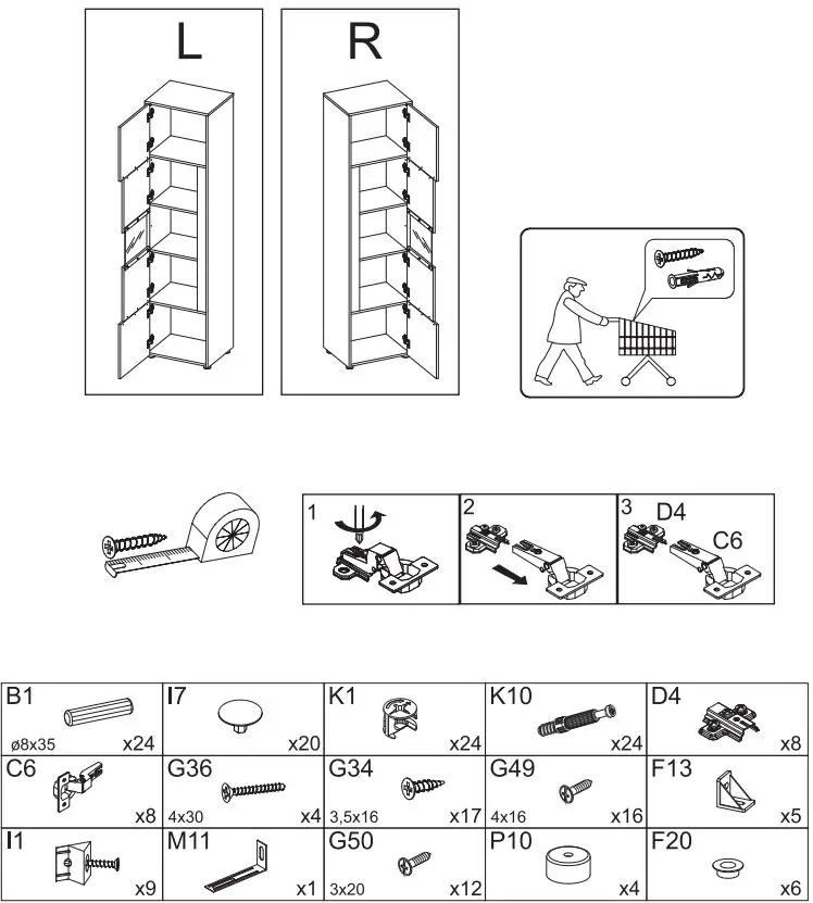 OTTO CITY GIRON 24 INOSIGN Wall Unit Instruction Manual - How to use