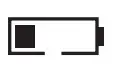 1/3 battery Life remaining