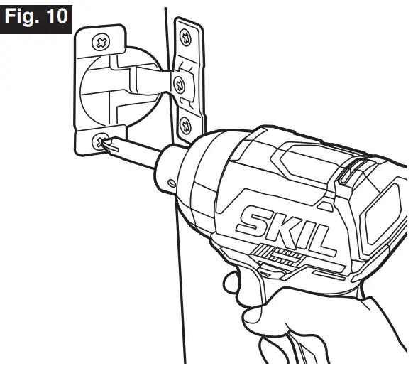 SKIL ID6739B-00 20V Brushless Impact Driver - Driving Screws