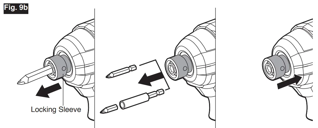 SKIL ID6739B-00 20V Brushless Impact Driver - from the collet