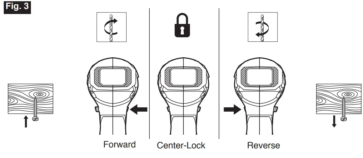 SKIL ID6739B-00 20V Brushless Impact Driver - left or to the right