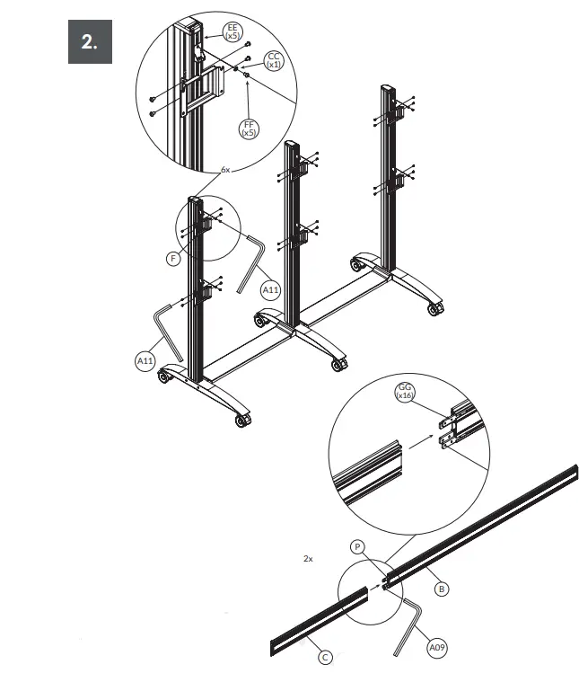 edbak-VWTA3247-L-Trolley-Video-Wall- (7)