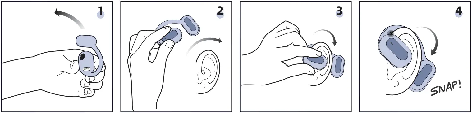 Oladance OLA02 Open Ear Headphones Bluetooth 5 2 Wireless Earbuds - Figure 7