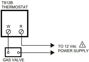 T812B in 12 Vdc application.