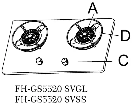 FUJIOH FH-GS5520 SVSS Steel Cooker Hob 06