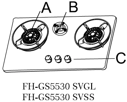FUJIOH FH-GS5520 SVSS Steel Cooker Hob 07