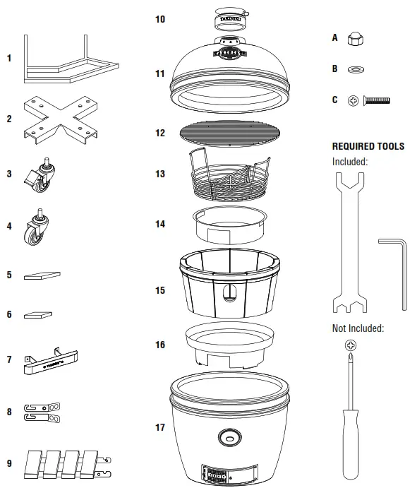 YAKINIKU KAMADO Grill - fig1