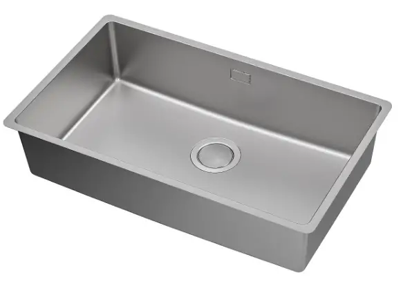 IKEA 504.946.93 VRESJÖN Inset Sink 1 Bowl Stainless Steel-73x44 Cm-product-image