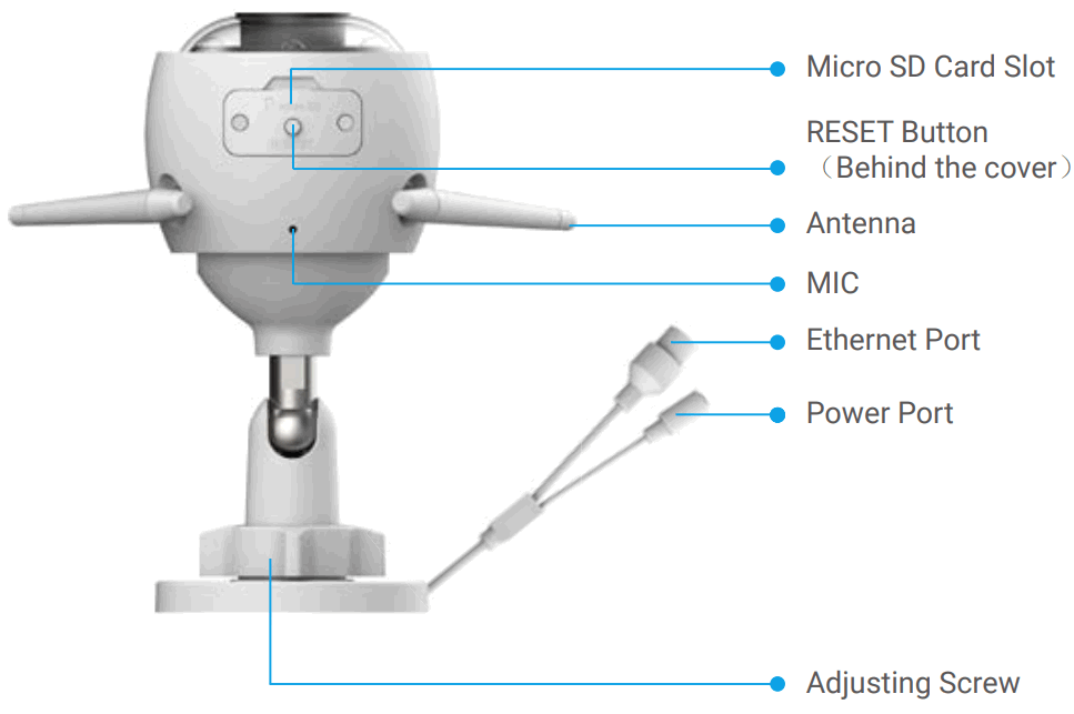 EZVIZ C3N Outdoor Smart Wi Fi Camera - fig