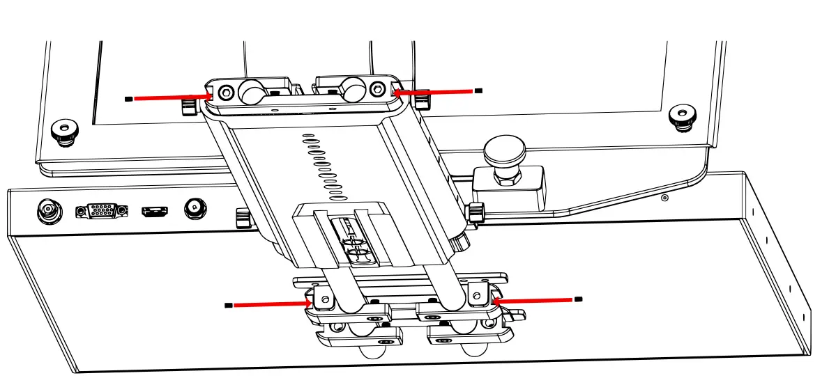 Teleprompter Assembly Setup