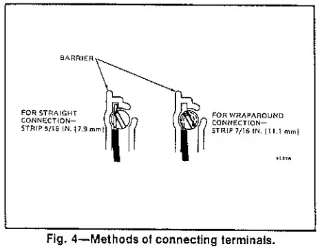 Honeywell T8085D Heating and Cooling Thermostat and Subbase - wire 1