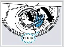 GAGGENAU DF481101 Dishwasher User Guide - Lift the pump cover inwards at an angle and remove