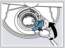 GAGGENAU DF481101 Dishwasher User Guide - Prise off the pump cover