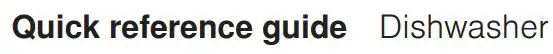GAGGENAU DF481101 Dishwasher User Guide