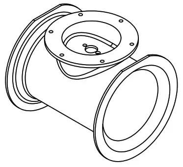 vetus G.R.P. Thrust Tunnel For Stern Thruster - Cover
