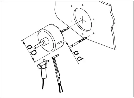 vetus G.R.P. Thrust Tunnel For Stern Thruster - Installation 5