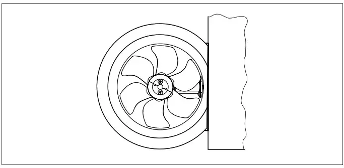 vetus G.R.P. Thrust Tunnel For Stern Thruster - Installation 8