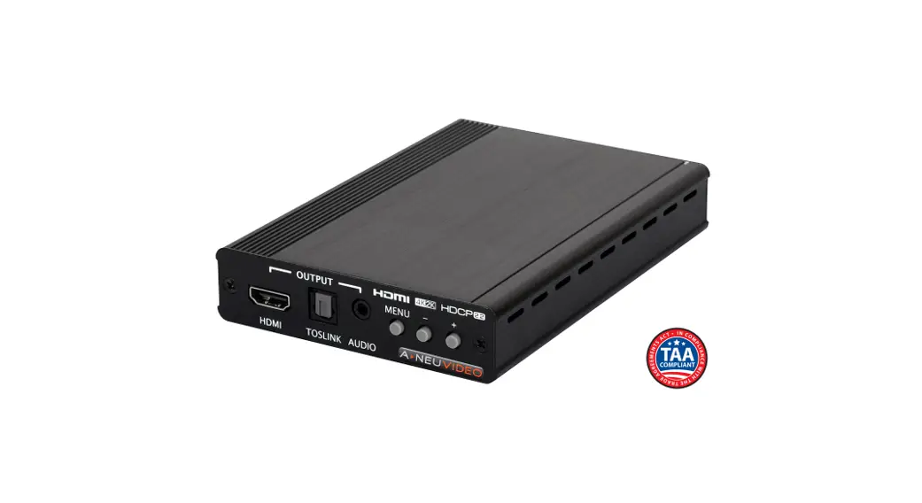 A-neuvideo Ani-4khpn 4k Uhd+ Hdmi To Hdmi Scaler W/ Edid Management Instruction Manual A-neuvideo Ani-4khpn 4k Uhd+ Hdmi To Hdmi Scaler W/ Edid Management Instruction Manual