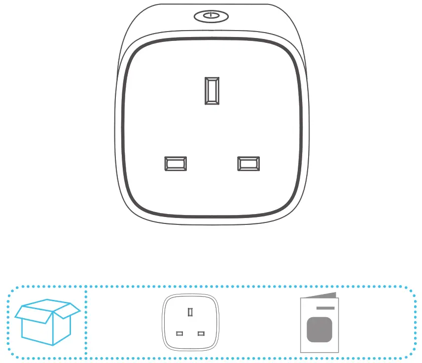 D-Link DSP-W118 Mini Wi-Fi Smart Plug - Plug