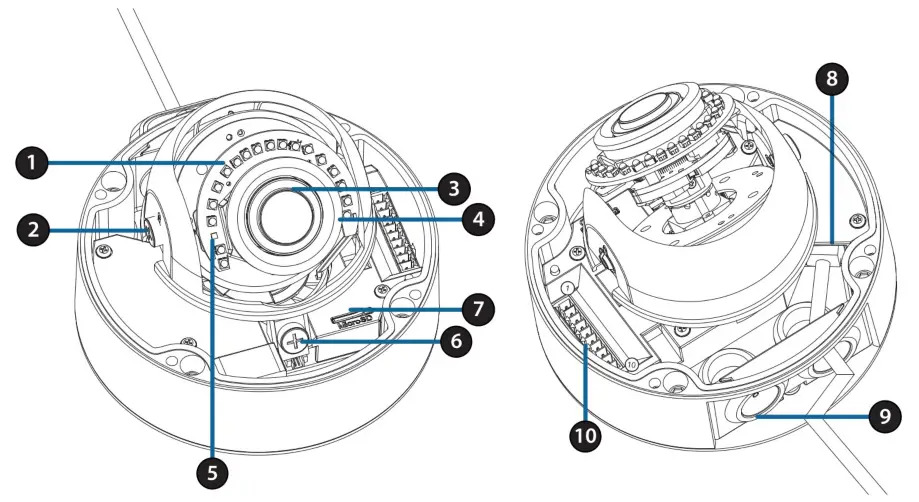 D-Link 5 Megapixel H.265 Outdoor Dome Network Camera DCS-6517 - Hardware Overview