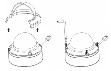 D-Link 5 Megapixel H.265 Outdoor Dome Network Camera DCS-6517 - microSD Card Installation 1