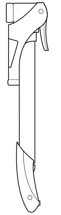 HIMO 1506667 Portable Mini Air Pump Multifunction Pipe Hand For Motorcycle Bicycle Scooter