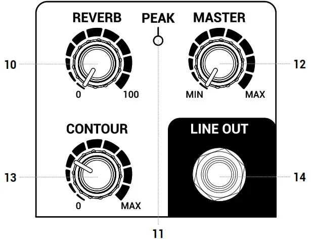 ANT iROLLER8 Battery-Powered Portable Combo- LINE OUT