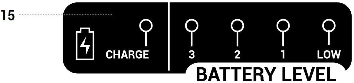 ANT iROLLER8 Battery-Powered Portable Combo- low battery