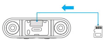 Saramonic SR-R1 Miniature Handy Recorder with Lavalier Microphone User Manual - Pull off the cover of the card slot