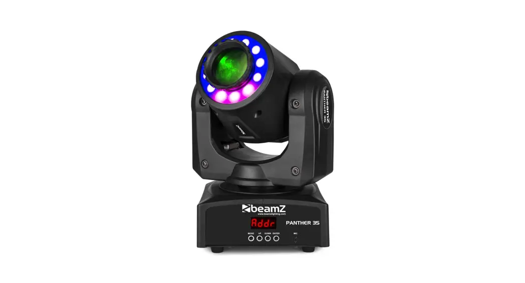 Beamz Panther 80 Led Moving Head Met User Guide