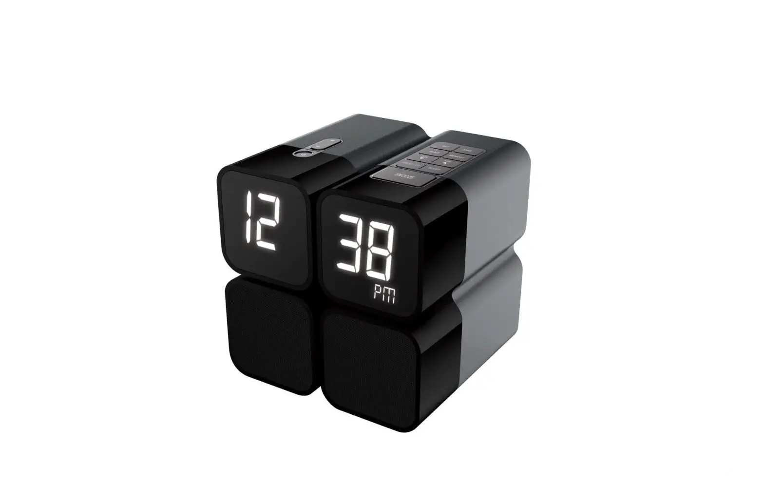 Homedics Hx-b050 Hmdx Quad Alarm Clock Instruction Manual And Warranty Information