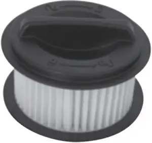 Inner White Pleated Filter