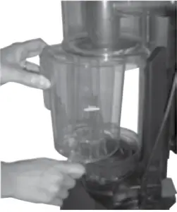 Cleaning the upper tank Instructions