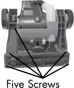 Cleaning rotating floor brush Instructions