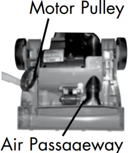 Cleaning rotating floor brush Instructions