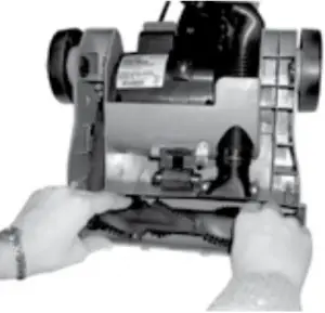 Replacing drive belt Instructions