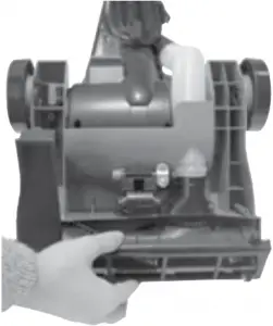 Replacing drive belt Instructions