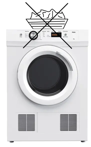 Haier Vented Clothes Dryer HDV70E1 -figure 3