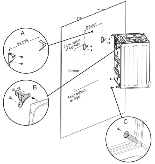 Haier Vented Clothes Dryer HDV70E1 -figure 5