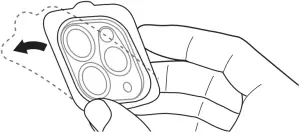 Remove Plastic Backer