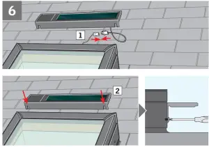 VELUX VCS 2234 Wire Extension Kit for Curb Mounted Skylight VCS -Plug