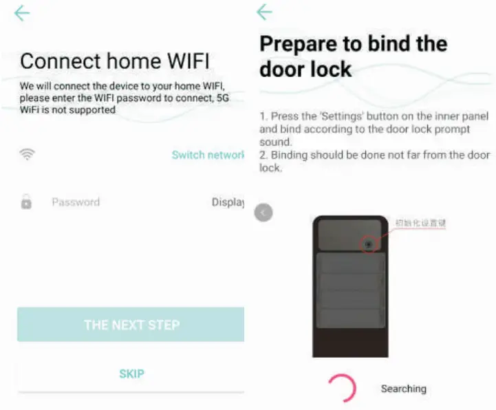 PINEWORLD E202PRO WiFi and Bluetooth Smart Lock App - add Device3