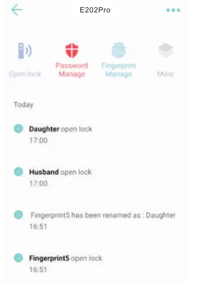 PINEWORLD E202PRO WiFi and Bluetooth Smart Lock App - add Device8