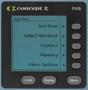 concept2 PM5 Performance Monitor