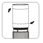 1Zpresso 3BE001 Q-Series Portable Manual Coffee Grinder fig4