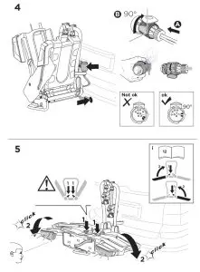 THULE 958 E Flexi Tow Bar Mounted Bike Carrier - fig 12