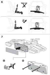 THULE 958 E Flexi Tow Bar Mounted Bike Carrier - fig 13